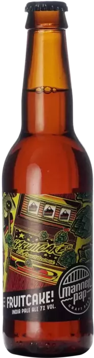 Mannenpap Fruitcake IPA Fles