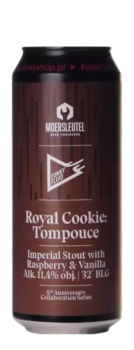Funky Fluid / De Moersleutel Royal Cookie: Tompouce