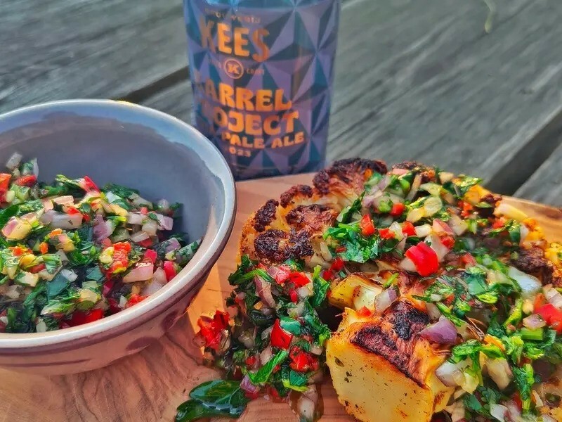 Bloemkoolsteak met Chimichurri