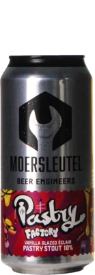 De Moersleutel Pastry Factory: Vanilla Glazed Eclair 44 Stout Bier kaufen