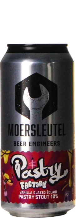 De Moersleutel Pastry Factory: Vanilla Glazed Eclair 44 Stout Bier kaufen