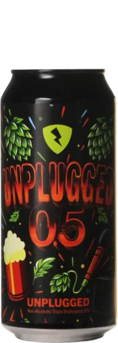 Rock City Unplugged 0.5 Triple Dryhopped Non-Alcoholic IPA