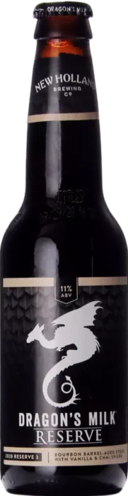 New Holland Dragon’s Milk Reserve: Bourbon Barrel-Aged Stout With Vanilla & Chai Spices (2020-3) 35,5 Stout Bier kopen