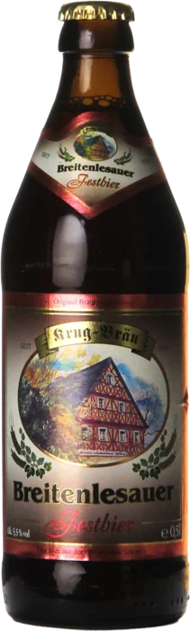 Krug-Bräu Breitenlesauer Dunkles Festbier 50 Herbstbock Bier kaufen