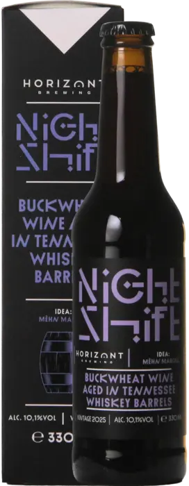 Horizont Night Shift Vintage 2025 / Buckwheat Wine Aged In Tennessee Whiskey Barrels