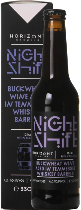 Horizont Night Shift Vintage 2025 / Buckwheat Wine Aged In Tennessee Whiskey Barrels
