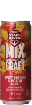 Stadshaven Mix Craft Spicy Mango & Peach 33 Mixgetränk Bier kaufen