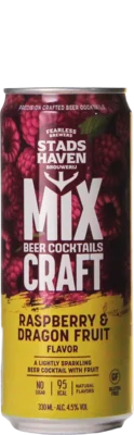 Stadshaven Mix Craft Raspberry & Dragonfruit 33 Mixgetränk Bier kaufen