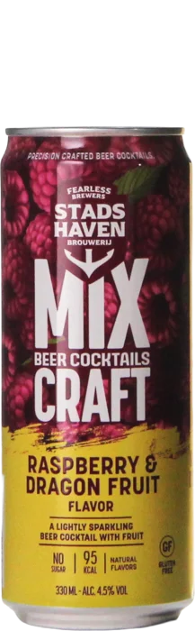 Stadshaven Mix Craft Raspberry & Dragonfruit 33 Mixgetränk Bier kaufen