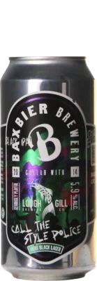Baxbier / Lough Gill Call The Style Police 44 Black IPA Bier kopen