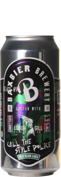 Baxbier / Lough Gill Call The Style Police 44 Black IPA Bier kopen