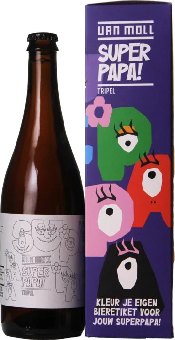 Van Moll Superpapa 75cl 75 Tripel Bier kopen