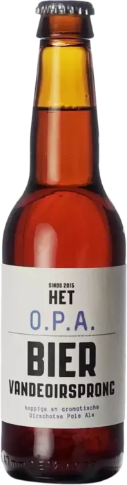Het O.P.A. bier vandeoirsprong