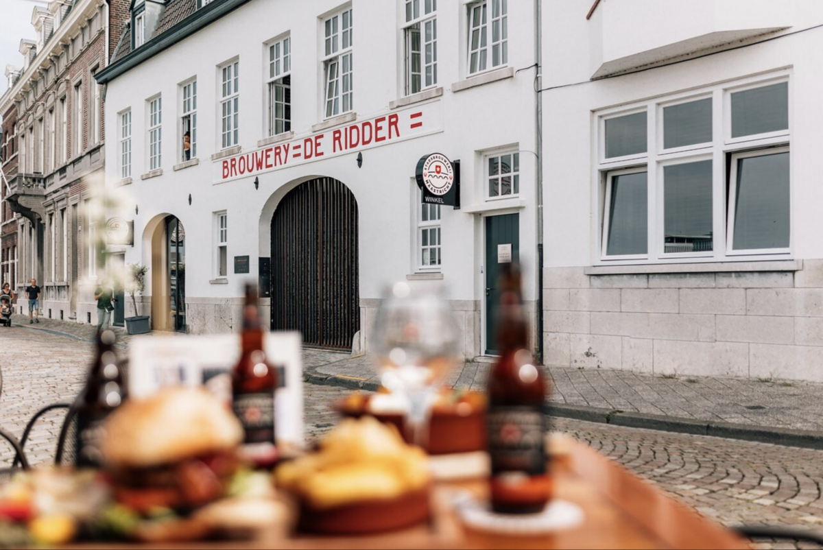 Burgundische Speisen und Getränke in der Stadsbrouwerij Maastricht﻿