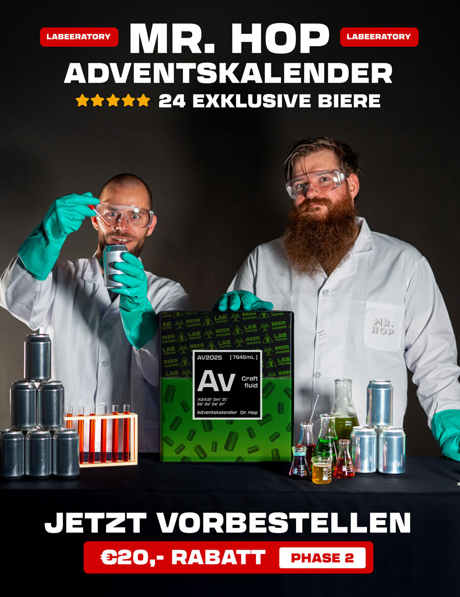 Der Mr. Hop Biere Adventskalender 2025