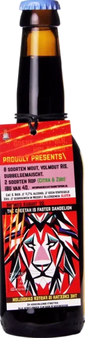 Goede Kant Van Het Spoor The Cheetah is Faster Dandelion 33 Stout Bier kopen