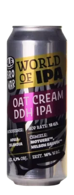 AleBrowar World Of IPA Oat Cream DDH IPA 50 IPA Bier kaufen