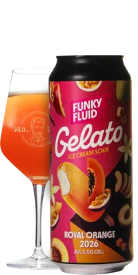 Funky Fluid Gelato: Royal Orange 2026 50 Smoothie Bier Bier kopen