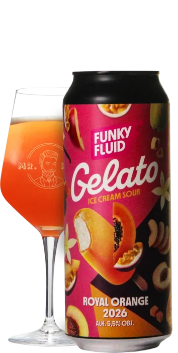 Funky Fluid Gelato: Royal Orange 2026 50 Smoothie Bier Bier kopen