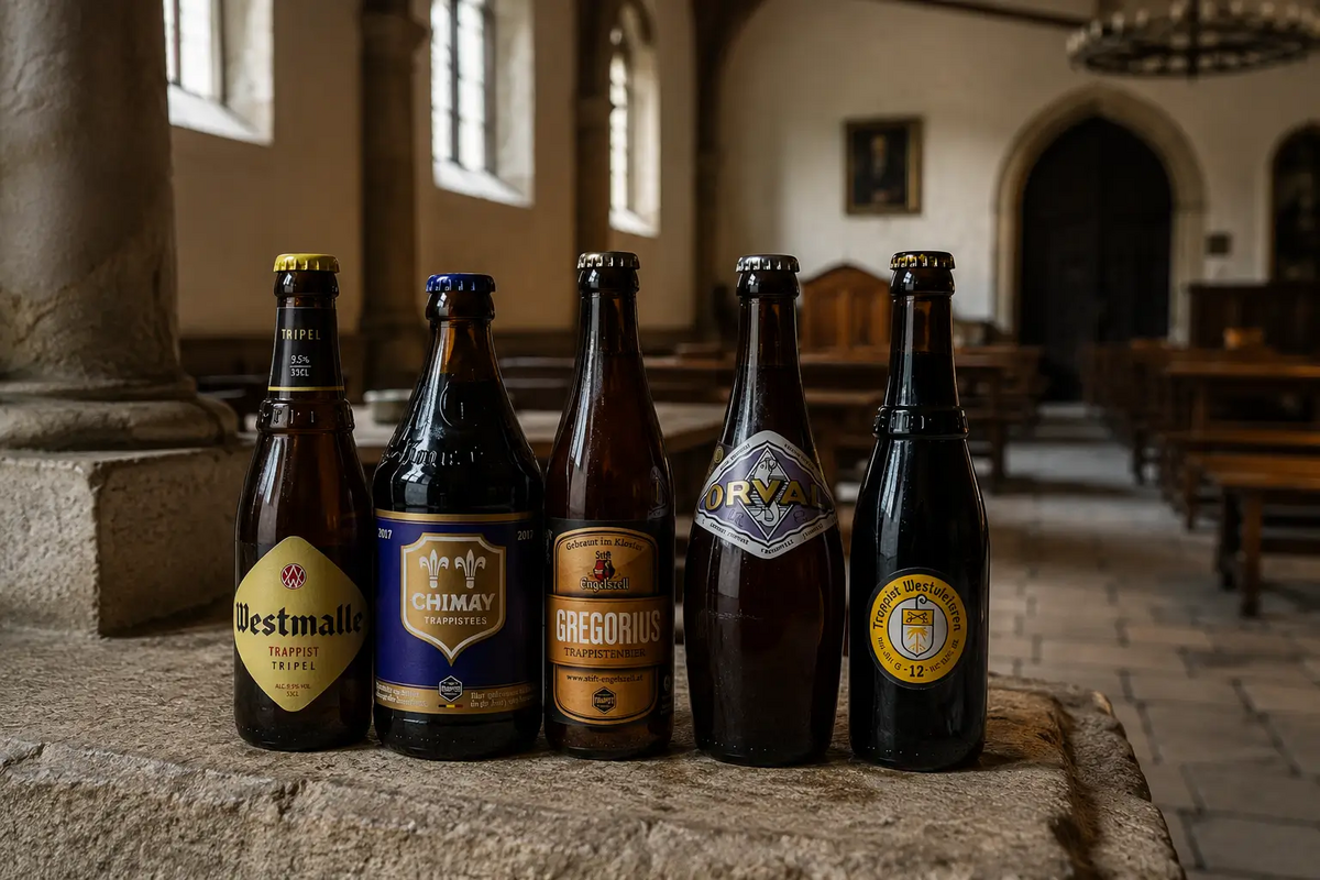 Fünf Empfehlungen - Trappistenbiere aus Belgien und Öesterreich