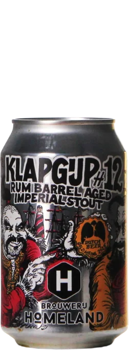 Homeland Klapgijp 12 Rum Barrel Aged Zwartbaard 33 Stout Bier kaufen