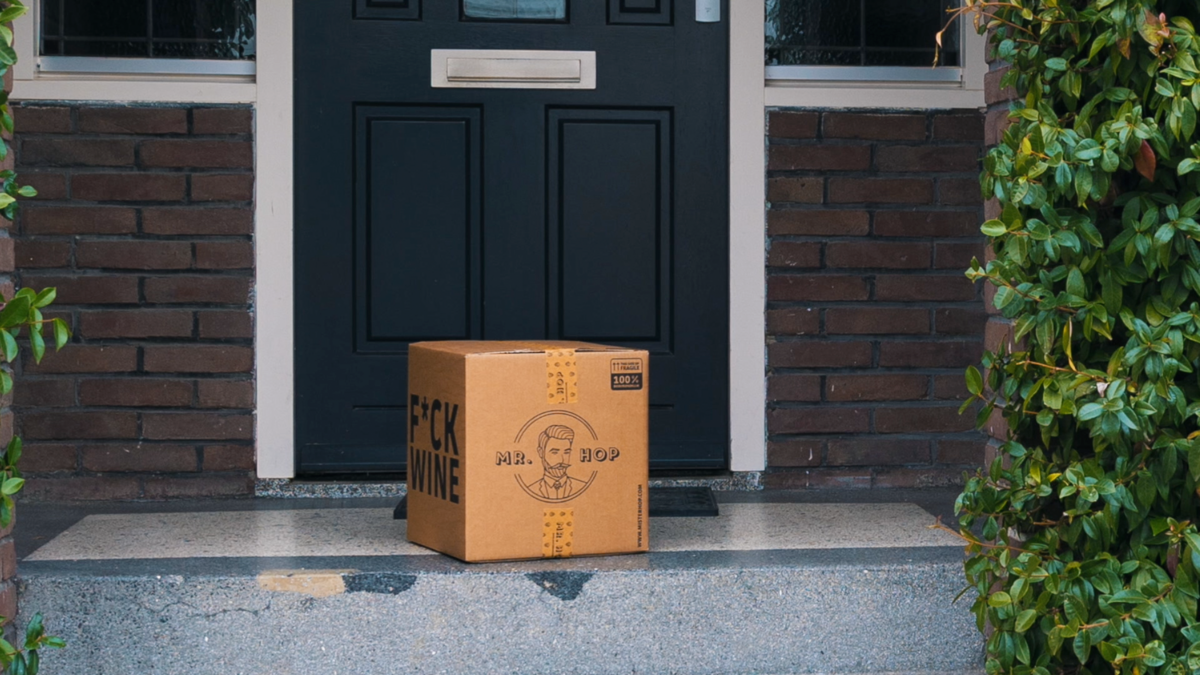 Alleen thuis bier drinken