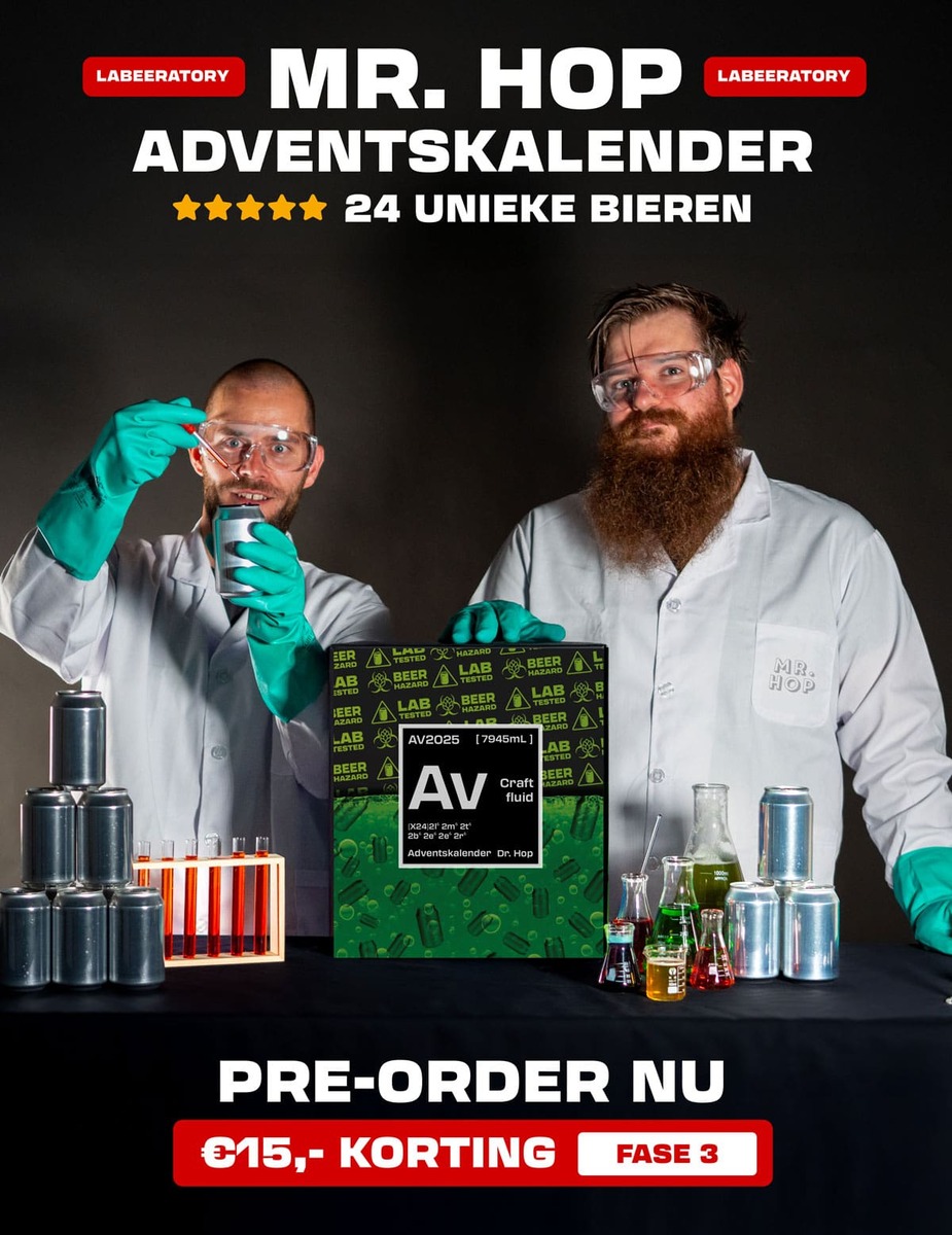 De Mr. Hop Bieradventskalender 2025