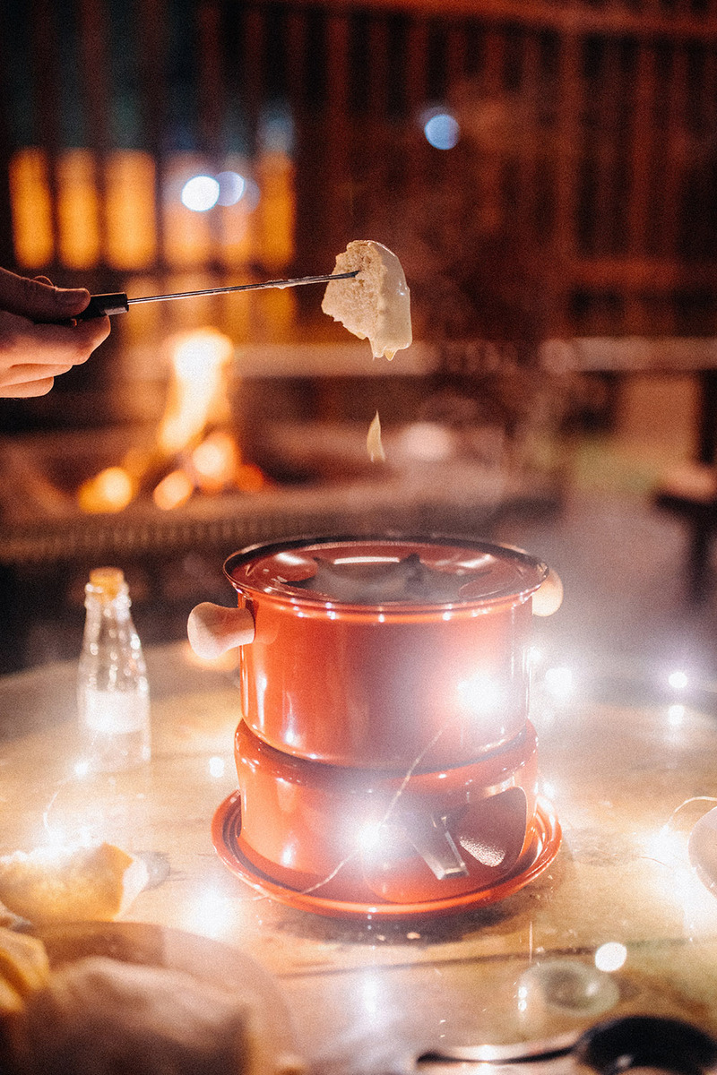 Kaasfondue met bier