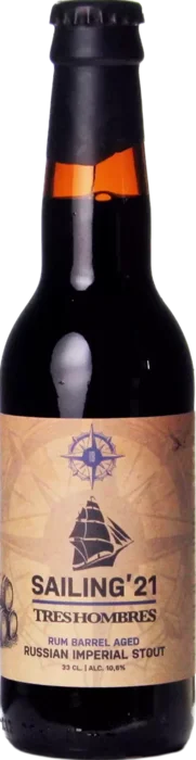Berging Sailing '21 Tres Hombres Rum Barrel Aged RIS 33 Stout Bier kopen