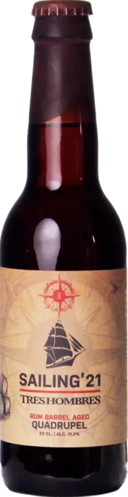 Berging Sailing '21 Tres Hombres Rum Barrel Aged Quadrupel 33 Quadrupel Bier kopen