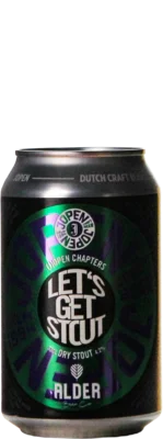 Jopen / Alder Brewing Let's Get Stout 33 Stout Bier kaufen