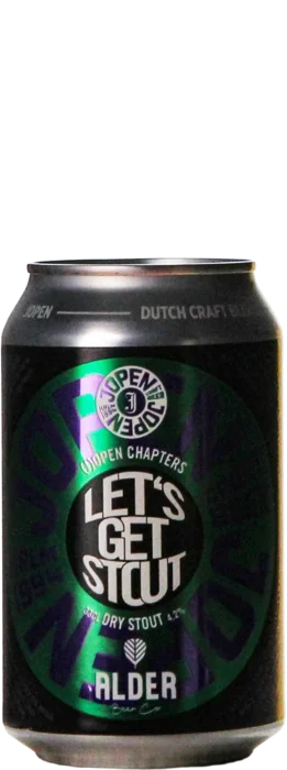 Jopen / Alder Brewing Let's Get Stout 33 Stout Bier kaufen