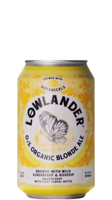 Lowlander Organic Blonde Ale 0,3% BLIK 33 Alcoholvrij Bier kopen