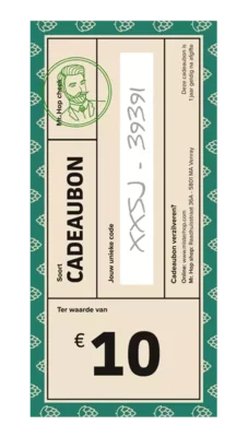 Geschenkgutschein 10€ Bier kaufen