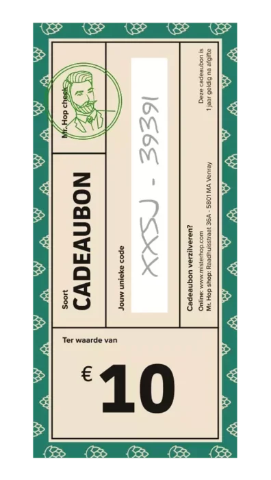 Geschenkgutschein 10€ Bier kaufen