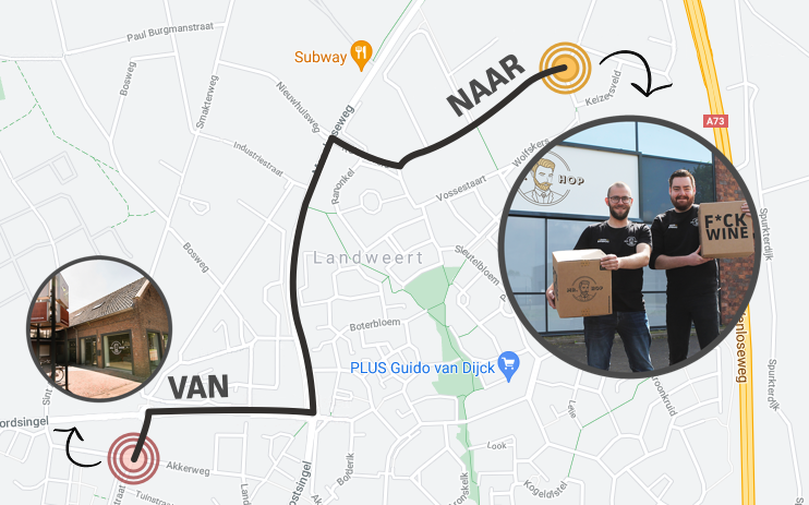 Mr. Hop gaat verhuizen