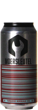 De Moersleutel Barcode Turquoise Bordeaux