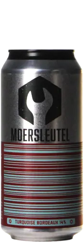 De Moersleutel Barcode Turquoise Bordeaux