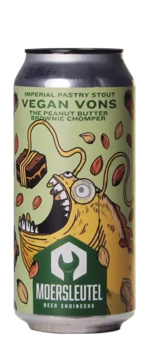 De Moersleutel Vegan Vons Peanut Butter Brownie Chomper