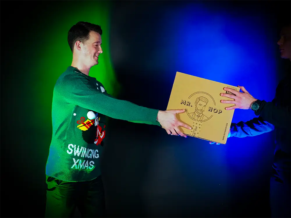 Ein Bierpaket zu Weihnachten schenken