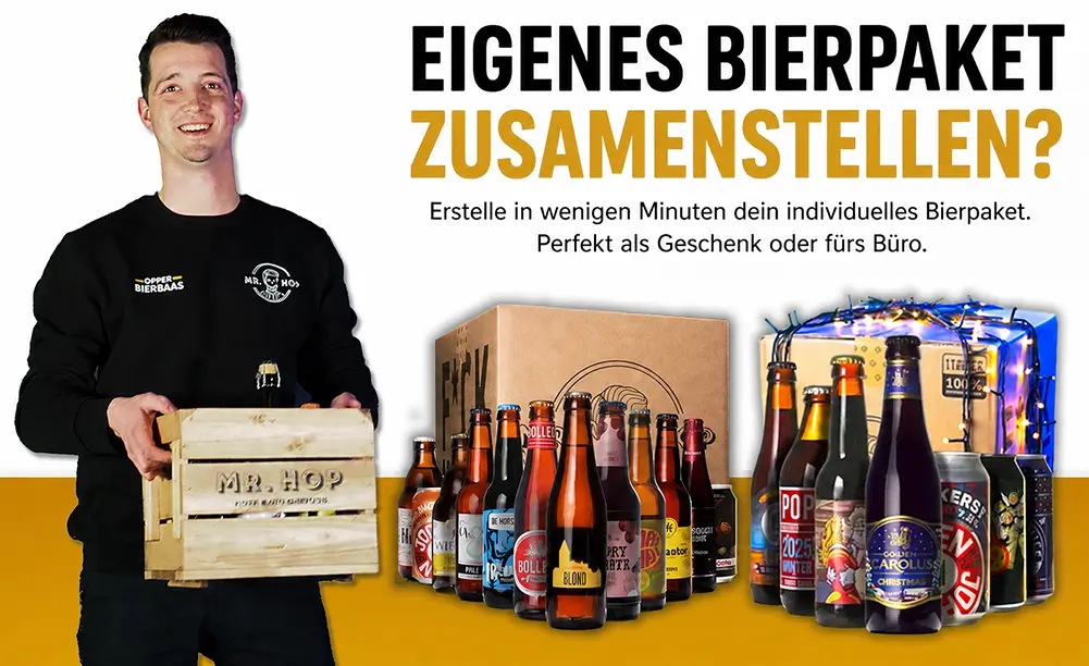 Einfach und superschnell ein Bierpaket kaufen oder selbst für deine Mitarbeiter zusammenstellen? Dann probier doch mal unseren Paketkonfigurator aus!
