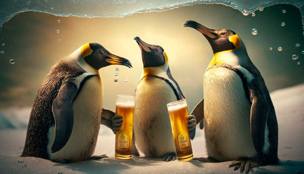 Zelfs op Antarctica is al bier gebrouwen