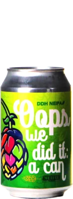 Muifel Oops We Did It A Can (2025) 33 IPA Bier kopen