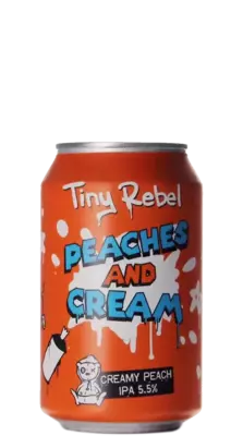 Tiny Rebel Peaches & Cream (Blik)