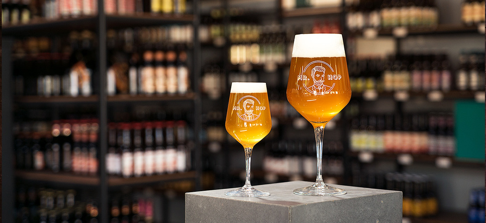 naald kennisgeving zuur Mr. Hop glazen - Jouw bier verdient een mooi glas