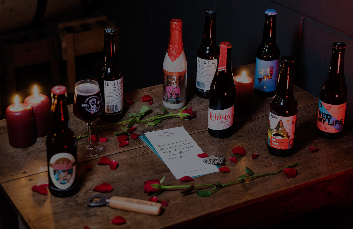Verschenke Bier zum Valentinstag